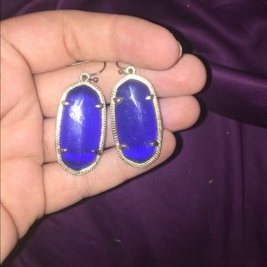 Kendra Scott Royal Blue Earrings